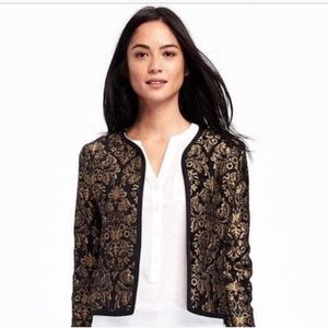 Old Navy Jacquard Open Jacket